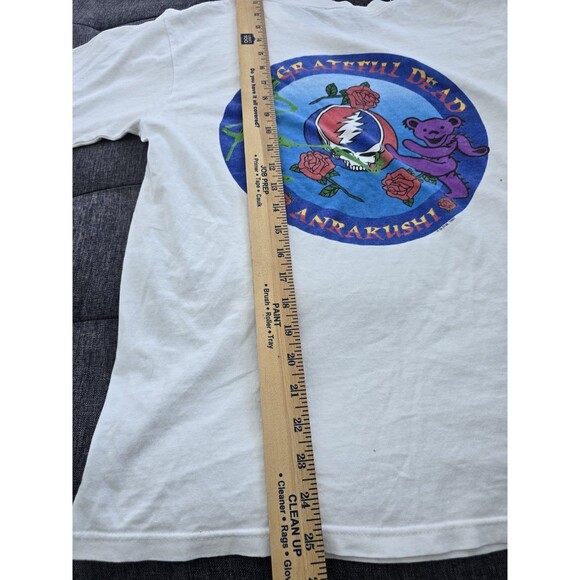 Vintage 1997 Grateful Dead Anrakushi shirt Medium Anvil 90s - Picture 7 of 9